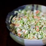 Салат из крабовых палочек с грибами