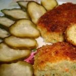 Рыбные котлеты с овощами