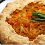 Пирог с начинкой из тыквы и лука Пирог с начинкой из тыквы и лука
