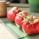 Помидоры, фаршированные фасолью Помидоры, фаршированные фасолью