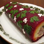 Рулет с сельдью и овощами Рулет с сельдью и овощами