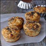 Картофельные маффины с грибами 