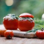 Помидоры, фаршированные фетой Помидоры, фаршированные фетой