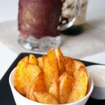 Острые картофельные дольки к пиву Острые картофельные дольки к пиву