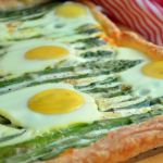 Пирог со спаржей и яйцами Пирог со спаржей и яйцами