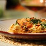 Пирог с копченной семгой и укропом Пирог с копченной семгой и укропом