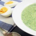 Сливочный суп из зеленого лука