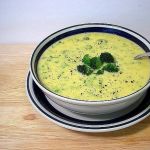 Низкокалорийный сырный суп