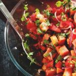 Салат из папайи и помидоров