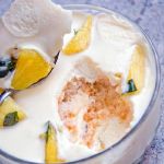 Ананасовый десерт с кремом из йогурта