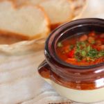 Греческий суп из овощей и фасоли